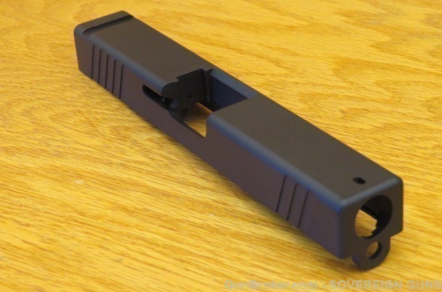 Slide For Glock 21 45 ACP Pistol, Black With Front & Rear Grips. NEW-img-1