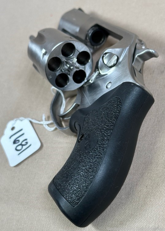 Ruger SP101 .357 Magnum Stainless Steel Laser Grip 2" Barrel Used-img-6
