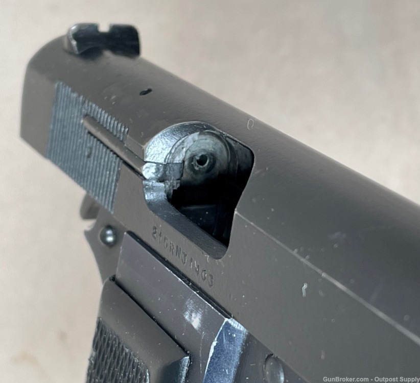 FN Browning Hi-Power 9mm Pistol Aluminum Alloy Frame-img-8