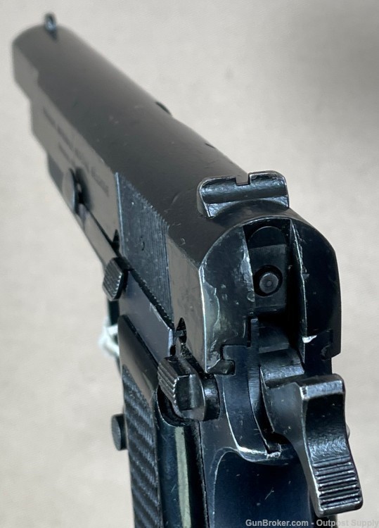 FN Browning Hi-Power 9mm Pistol Aluminum Alloy Frame-img-5