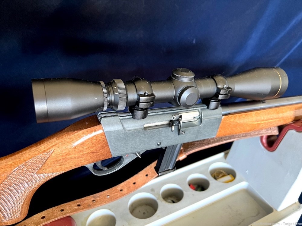 ANSCHUTZ MODEL 525 SEMI AUTO .22LR  Leupold scope, like Browning, Remington-img-15