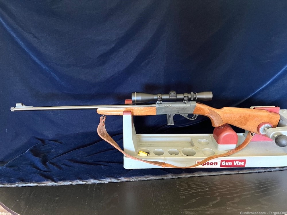 ANSCHUTZ MODEL 525 SEMI AUTO .22LR  Leupold scope, like Browning, Remington-img-0