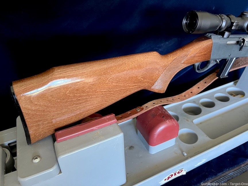 ANSCHUTZ MODEL 525 SEMI AUTO .22LR  Leupold scope, like Browning, Remington-img-14