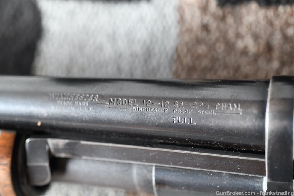 Winchester 12 shotgun 12Ga 30in Full choke barrel Nice Condition-img-8