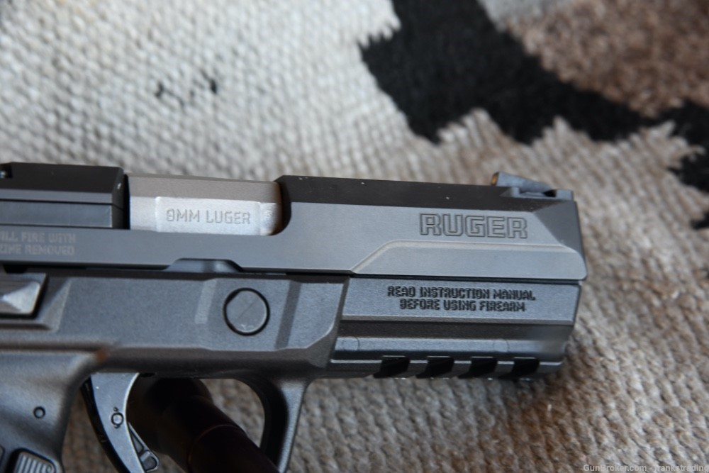 Ruger American Pro Model 9mm+P like NEW 2/17rnd mags-img-9