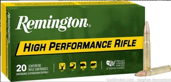 Remington .35 Whelen 250 Grain Pointed Soft Point – 20 Rounds-img-0