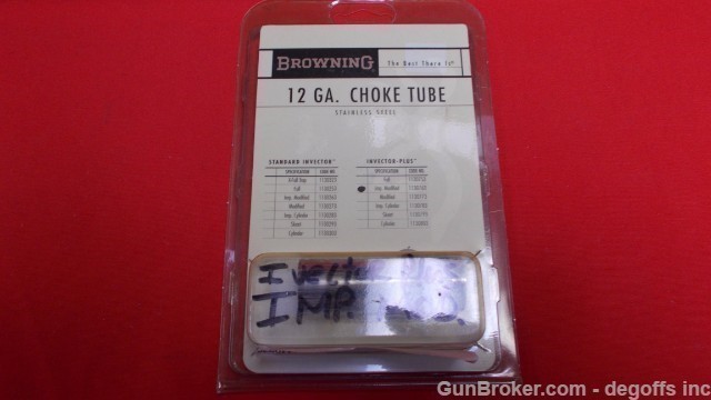Browning Choke 12ga INV+IMPMOD#113-0763 NOS-img-8