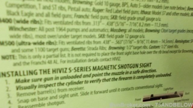 HI VIZ Sights M-Series M400 Shotgun Sights-img-8