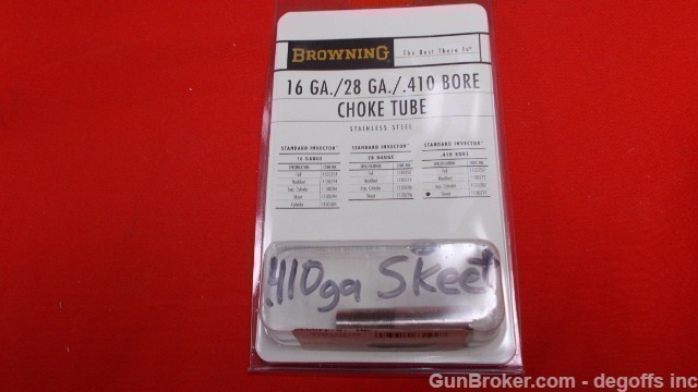 Browning Choke 410ga Skeet INV #113-0297 NOS-img-8