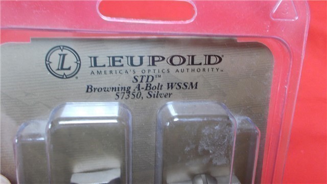 Leupold BASE Brng STD A-Bolt WSSM Silver #57350-img-1