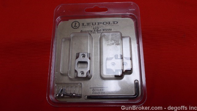 Leupold BASE Brng STD A-Bolt WSSM Silver #57350-img-5