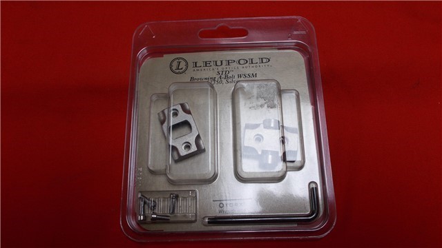 Leupold BASE Brng STD A-Bolt WSSM Silver #57350-img-0