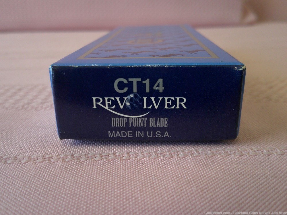 NIB Fascinating & Rare USA Made Kit Rae Design Colt Revolver Lockback Knife-img-21
