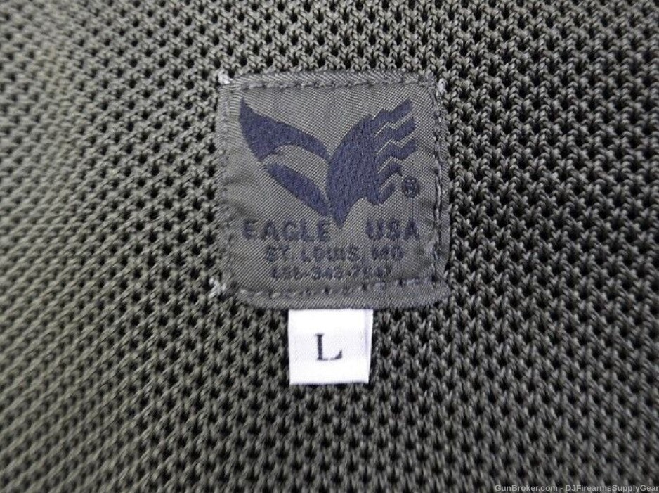 Eagle Industries SUPER RARE Old School Law Enforcement Vest OD Green Large-img-2