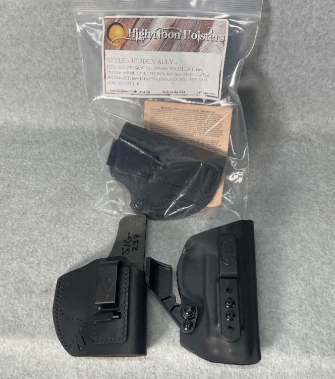 SIG SAUER P239 9mm Semi Auto Pistol P 239 3.6” CASE Holsters 5 MAGS PACKAGE-img-12
