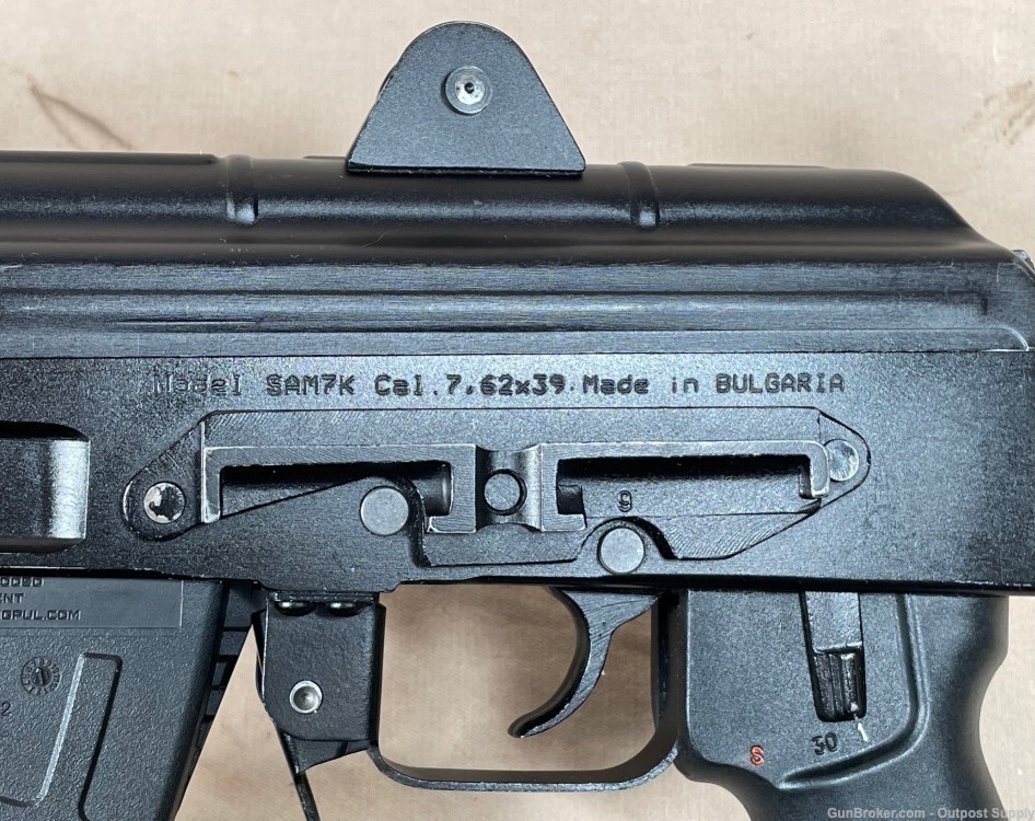 Arsenal SAM7K 7.62x39 Pistol  Used-img-5