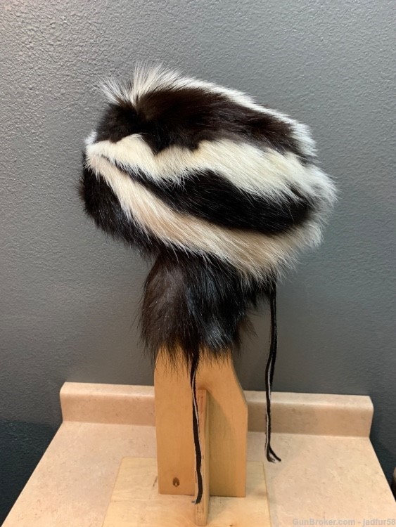 Skunk Trapper Style Fur Hat (NEW)-img-2