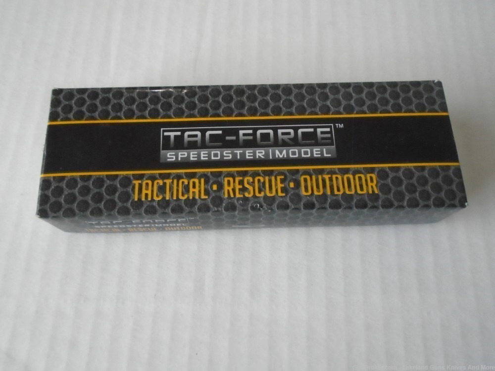 Tac-Force Speedster Model Folding Tactical Rescue Outdoor Knife!-img-15