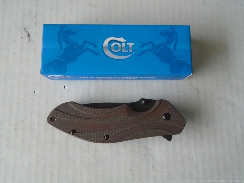 Rare! Uncatalogued? Colt CT1881 Assisted Opening Knife With Box!-img-7