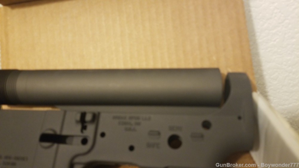 Retro AR15 Carbine 2 Position XM Grey Receiver Extension Buffer Tube XM177-img-2