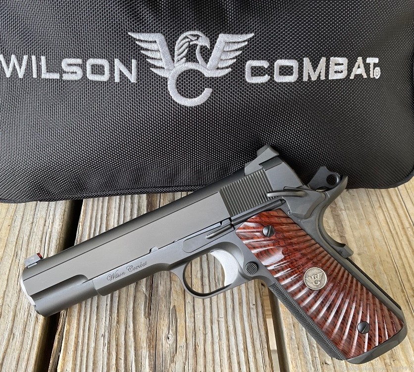 Wilson CQB Elite, .45ACP, Custom Order, DLC finish, New in Bag!-img-0