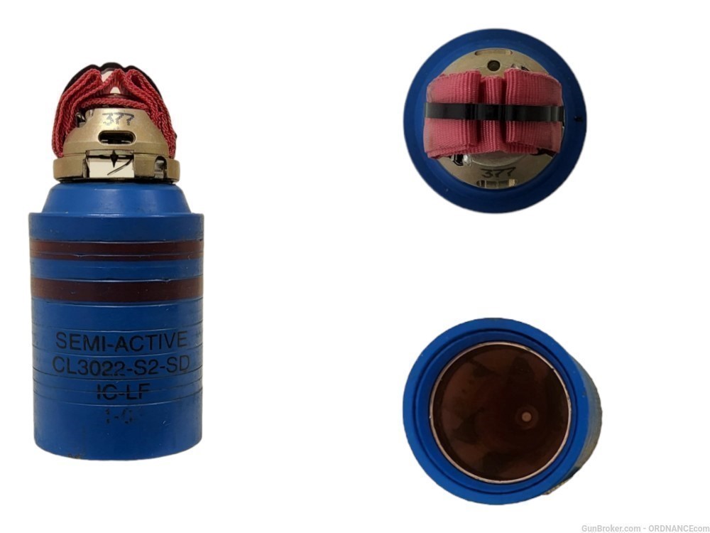  Israeli M85 inert DPICM submunition grenade bomblet copper shaped charge-img-0