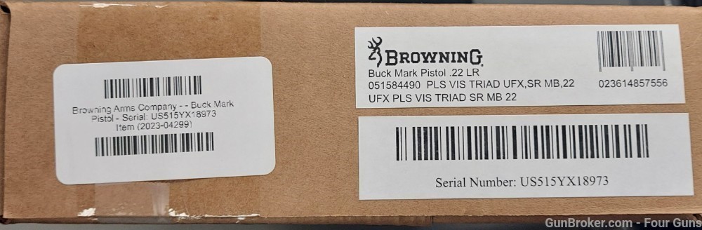 Browning Buck Mark Plus Vision Triad 22LR 5-7/8"  051584490-img-6