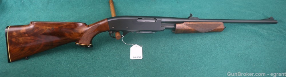 B2458 Remington 760 beautiful custom stock 30-06 -img-1