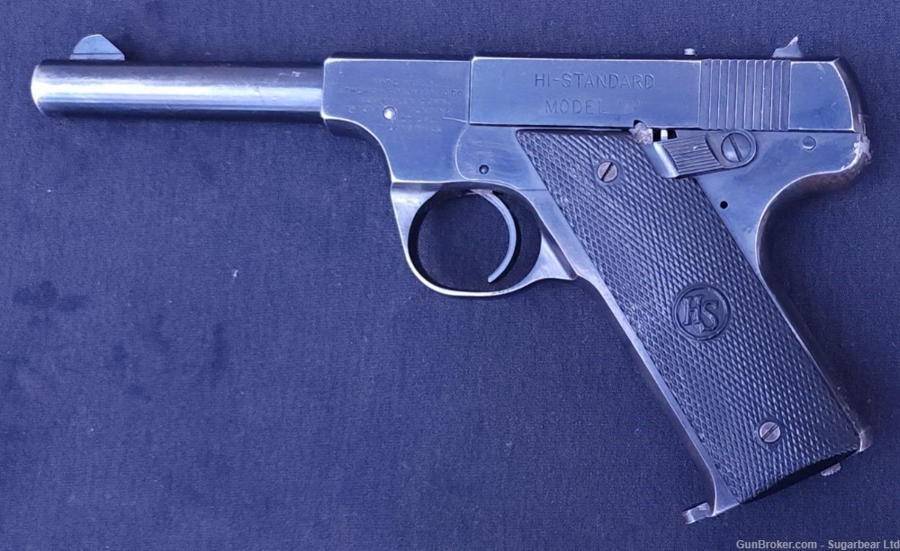 High Standard Model B,  Classic 20th Century American All Steel pistol! -img-6