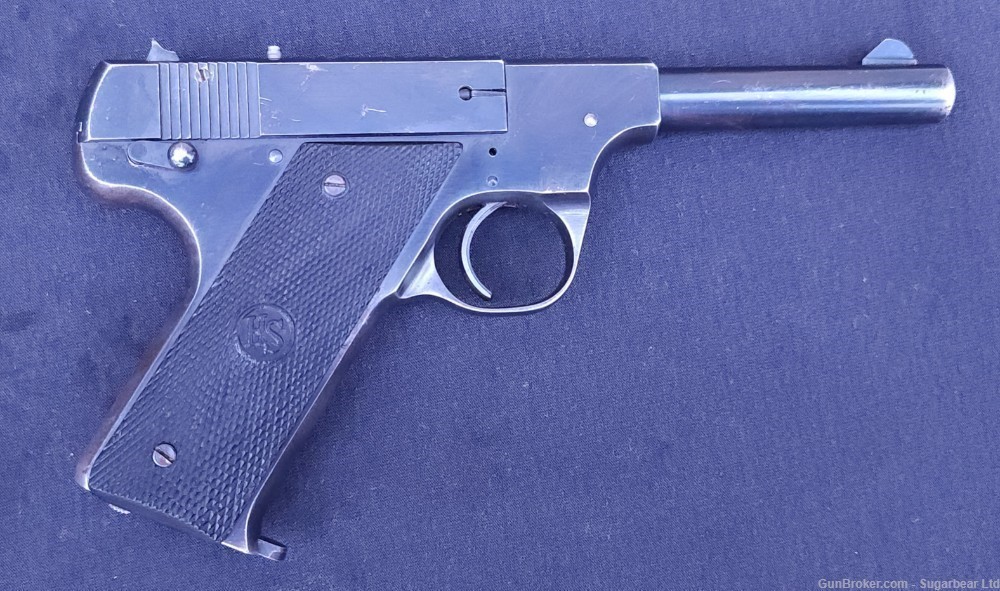 High Standard Model B,  Classic 20th Century American All Steel pistol! -img-7