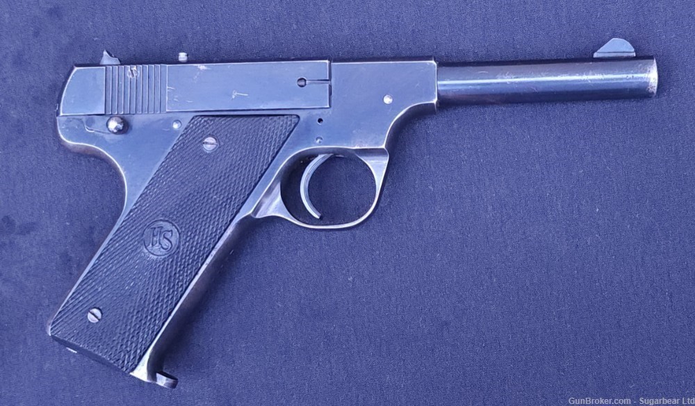 High Standard Model B,  Classic 20th Century American All Steel pistol! -img-0