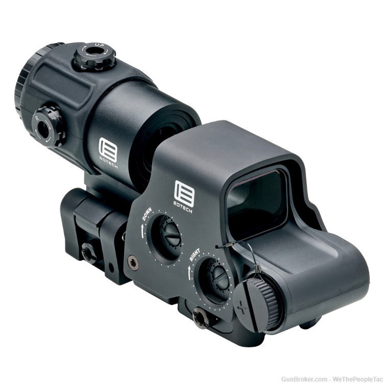 EOTECH HHS VI Holographic Hybrid Sight W/ G43 Magnifier x3 OD NV NEW Black -img-0