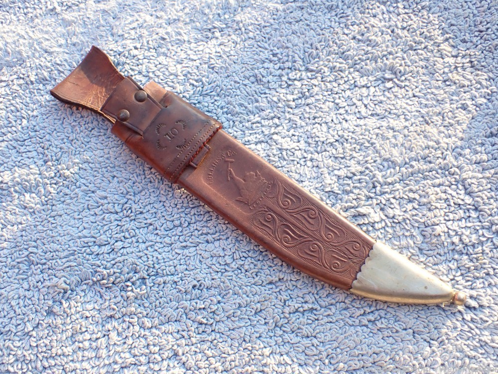 ABERCROMBIE & FITCH COLLINS 1880's NO. 17 BOWIE KNIFE w/ ORIGINAL SCABBARD-img-30