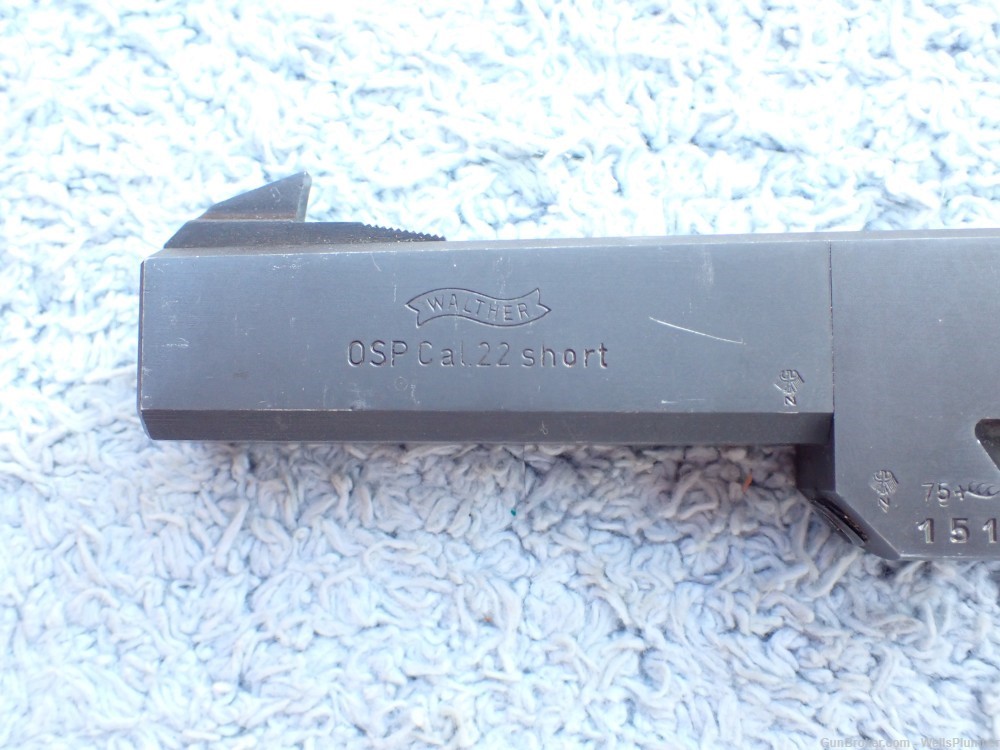 WALTHER OSP 22 SHORT CONVERSION KIT WITH 1 TOTAL FACTORY MAGAZINE (RARE)-img-2