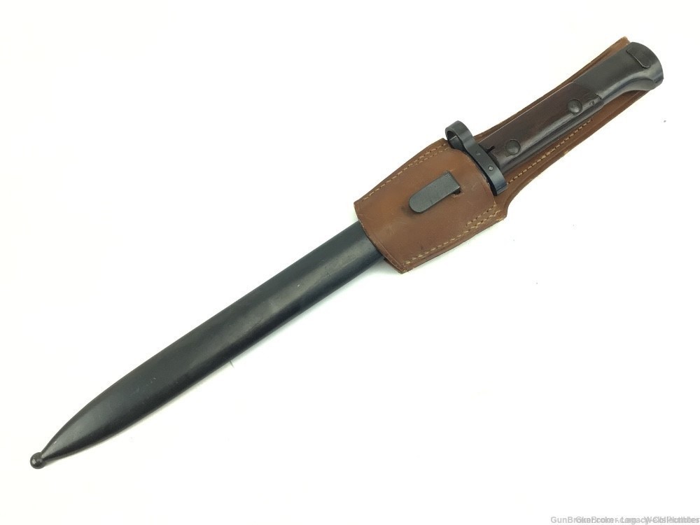 CZECH MAUSER CZ VZ 24 BAYONET WITH SCABBARD & FROG 8MM RIFLE (EXCELLENT)-img-9