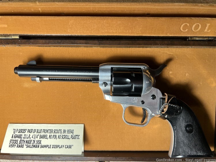 Colt Pair of Dutone Scouts made in 1958 in Display Case-img-2