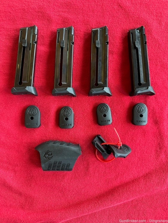 Ruger SR22 PB 3600 4 mags with SR 22 Threaded Barrel Kit-img-4