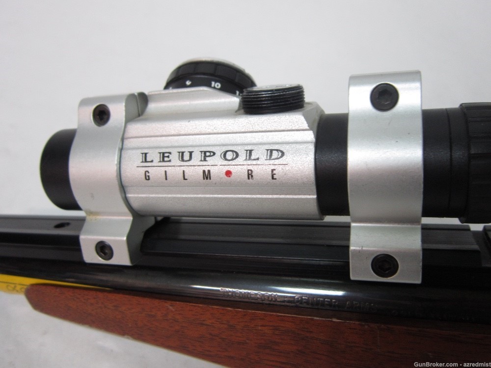 Thompson Center (TC) Contender G1 in .22 LR Match w/Leupold Red Dot-img-13