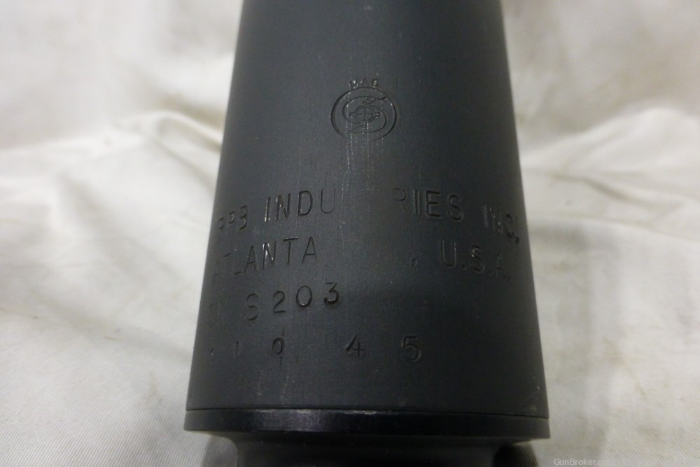 NFA ITEM RPB M-10 Silencer .45 Caliber With Cover-img-7