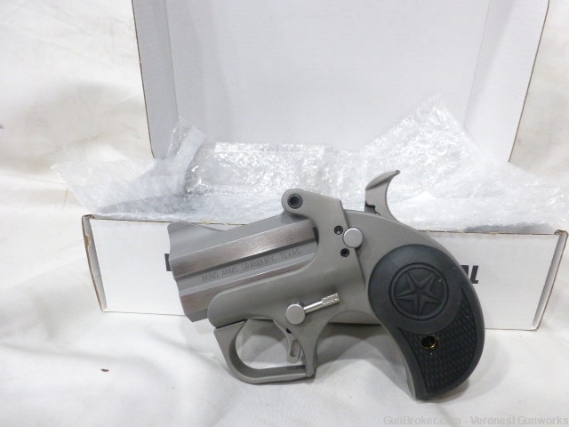 NIB Bond Arms Roughneck 9mm 2 Shot Single Action Pistol 2.5" 390101-img-2