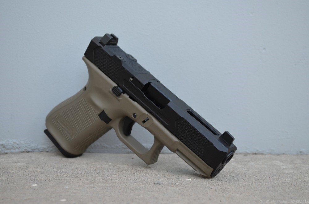 Glock 19 G5 Gen 5 X-Werks magpul FDE Grey Ghost V4 RMR Optic Ready DP Pro-img-1