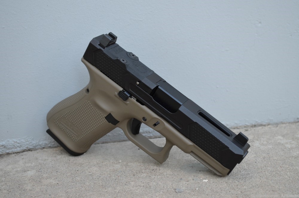Glock 19 G5 Gen 5 X-Werks magpul FDE Grey Ghost V4 RMR Optic Ready DP Pro-img-2