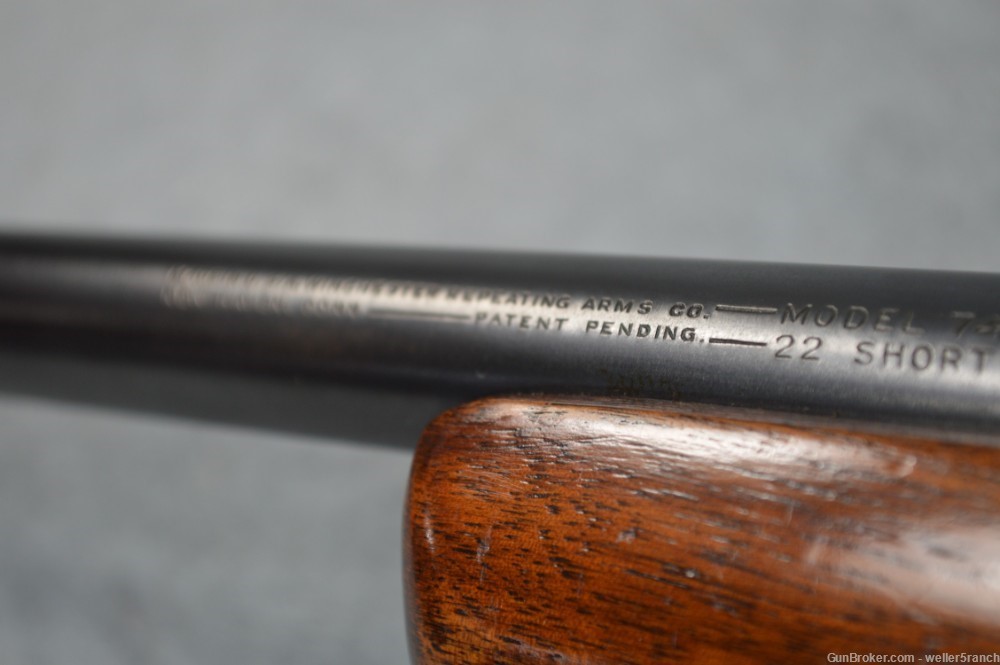 Holy Grail Winchester Model 74 22 Short Only Gallery Gun Deflector Peep -img-22