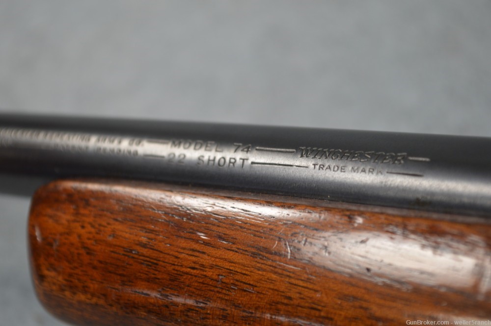 Holy Grail Winchester Model 74 22 Short Only Gallery Gun Deflector Peep -img-21