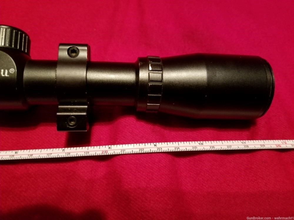 BUSHNELL RIFLE SCOPE WITH MOUNTING RINGS CLEAR LENSES-img-12