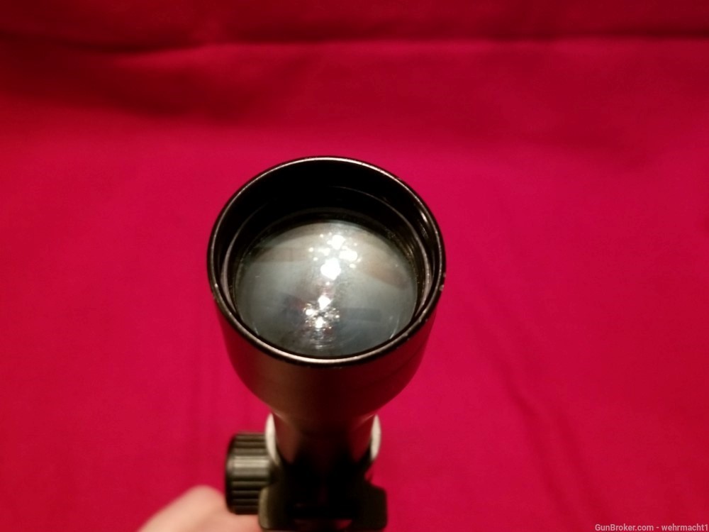 BUSHNELL RIFLE SCOPE WITH MOUNTING RINGS CLEAR LENSES-img-11