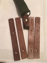 AK-47 SKS Sling Tab Five Authentic Leather  Bitcoin-img-0