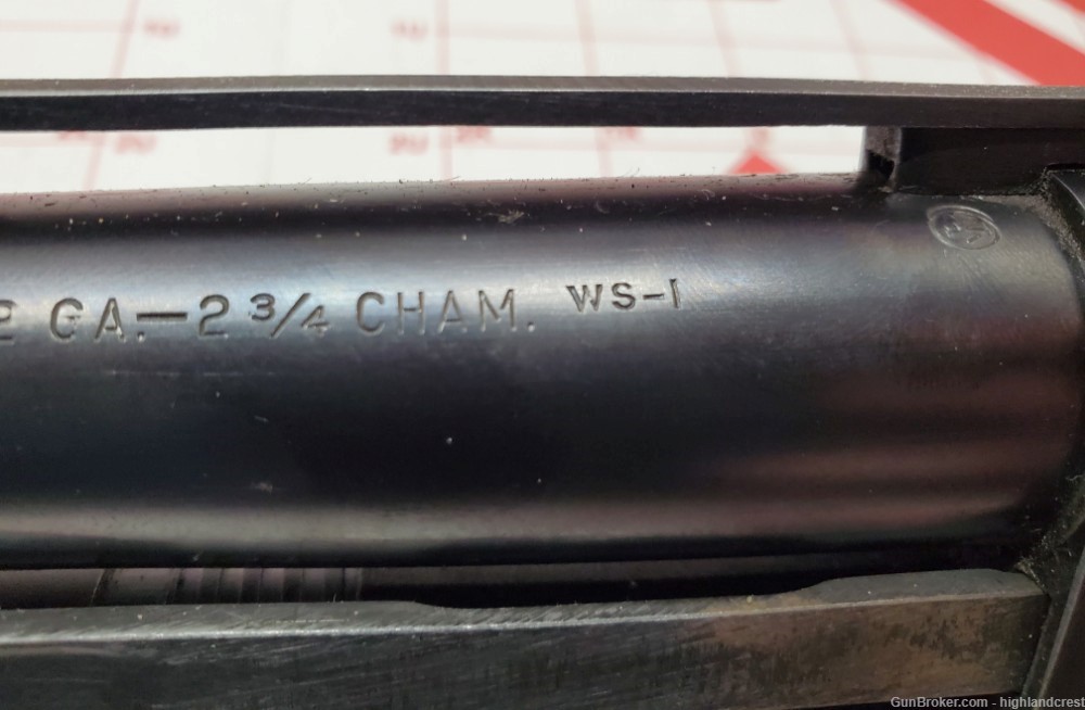Ultra Rare 1948 Winchester Model 12 Trap 2 Barrel Set WS1/Full Penny.01 C&R-img-20