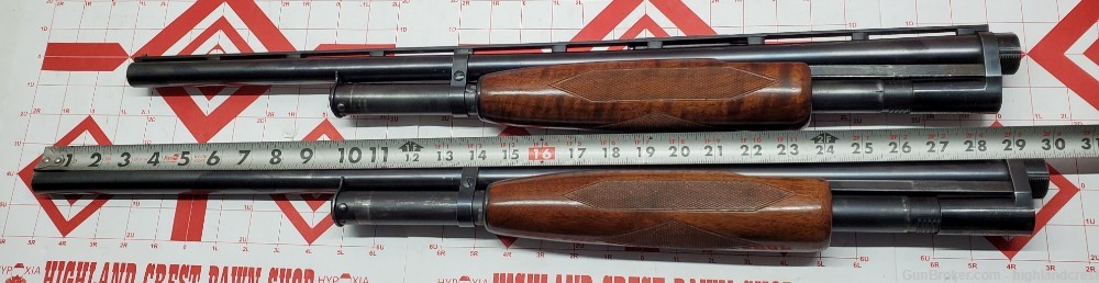 Ultra Rare 1948 Winchester Model 12 Trap 2 Barrel Set WS1/Full Penny.01 C&R-img-40