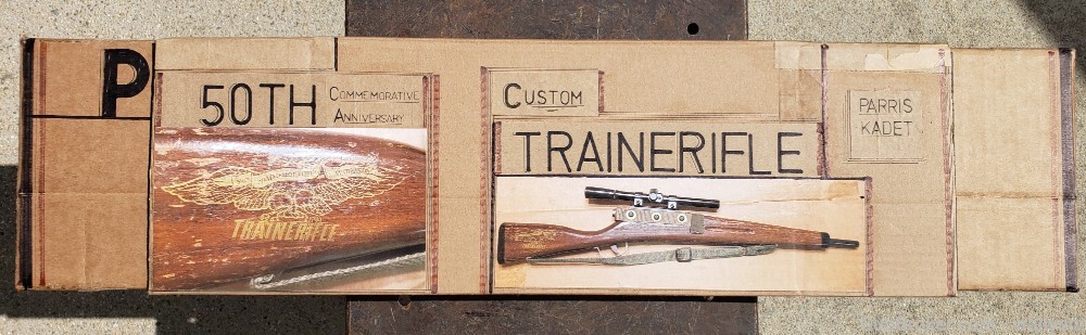 Custom TraineRifle Toy Vintage Carbine Scope Clicker Style Parris Kadet Box-img-10